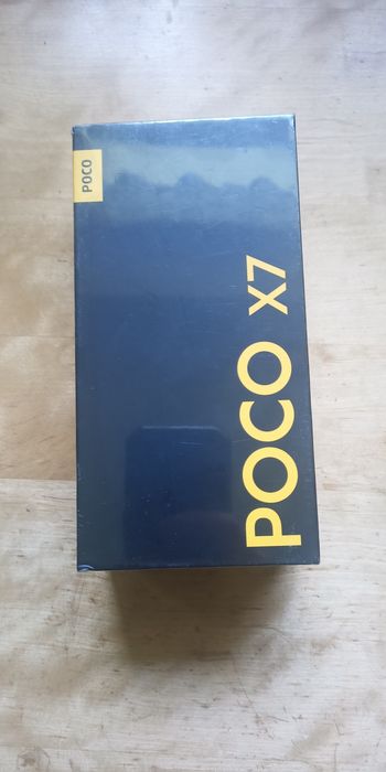 Poco X7 8 GB ram 256 GB rom, srebrny, nowy