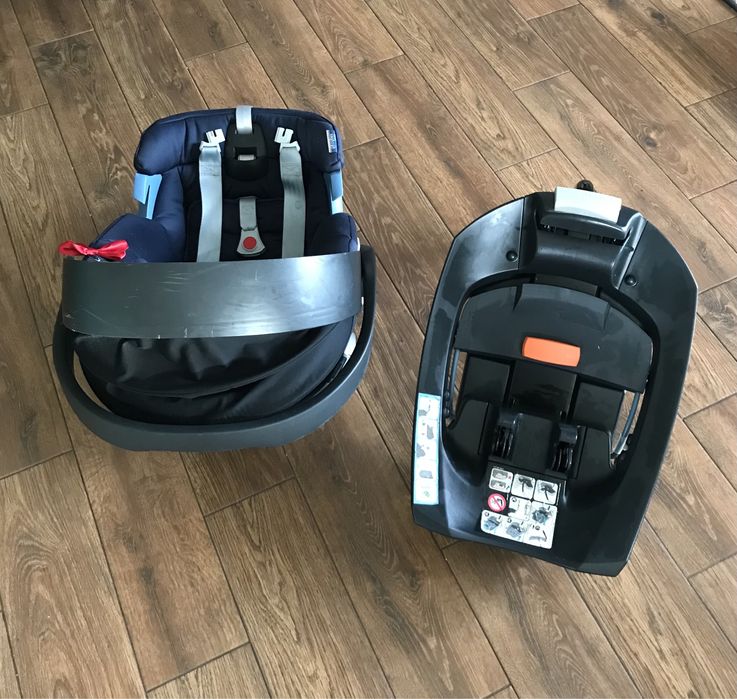 Nosidełko Fotelik Samochodowy Cybex Aton 5 + baza ISOFIX