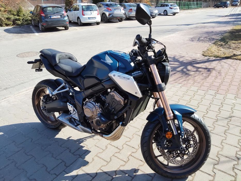 Honda CB 650R ABS/TK/2021//grzane manetki/quickshifter/bezwypadkowy.