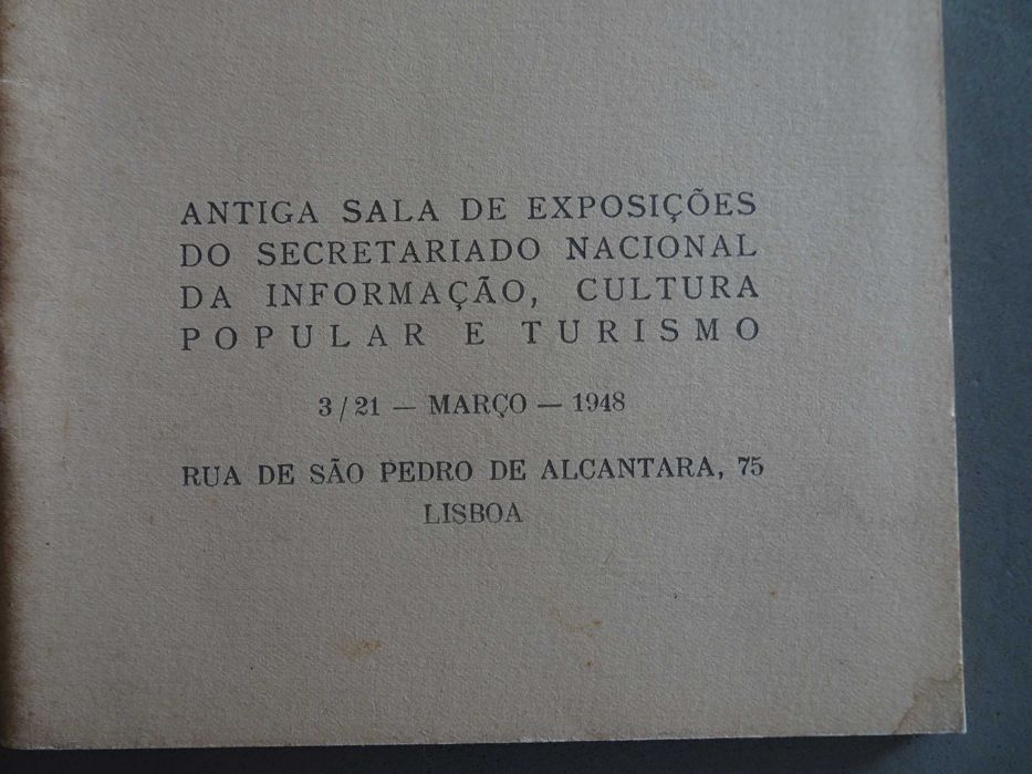 Catálogo da exposição de Gravuras Antigas de famosos mestres - 1948