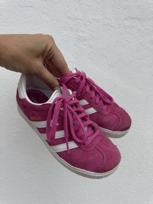 Кроссовки розовые gazelle оригинал