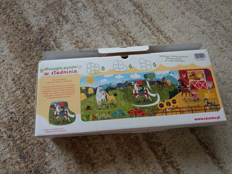 CzuCzu 40 układanka puzzle Konie