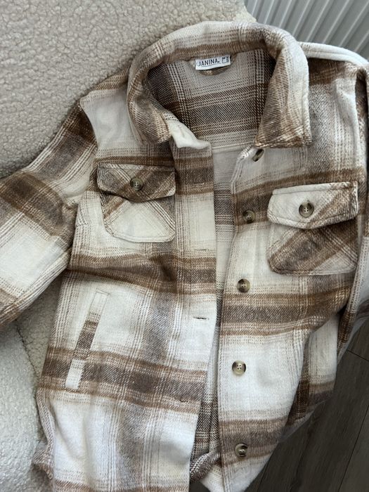 Сорочка в клітинку, тепла