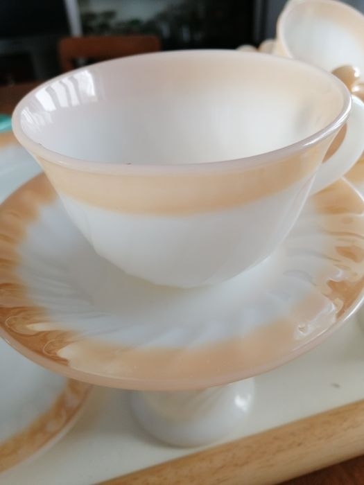 Conjunto de chá BRANCO64409571017346124