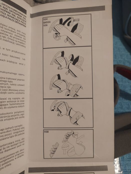 Ortotese funcional para mão