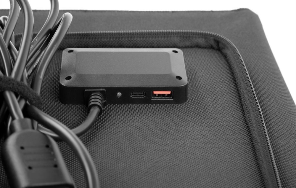 Портативна сонячна панель 2E DC 100 Вт USB-С 45 Вт USB-A 24 Вт