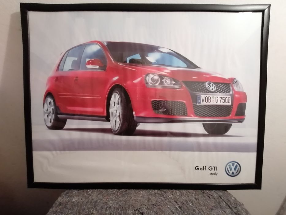 VW GTI Glass Frame