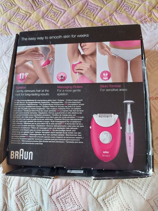 Depiladora Braun Silk épil 3