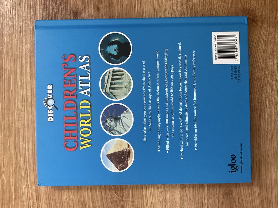 książka dla dzieci po angielsku - Children’s World Atlas