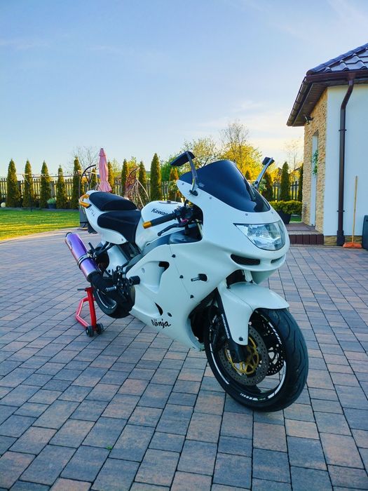 Kawasaki Ninja ZX6R*DOINWESTOWANA*Biała Perła