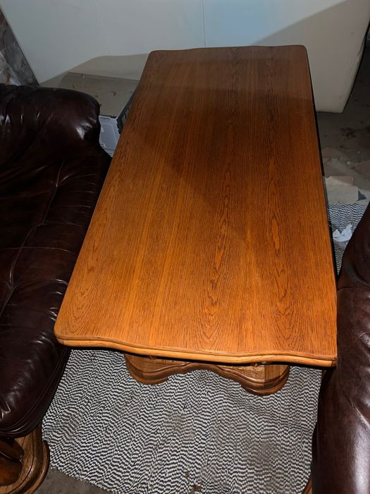 Шкіряні меблі 3,2,1 + стіл