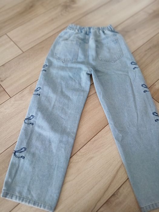 3 sztuki spodni jeans jasne 146/150 cool club