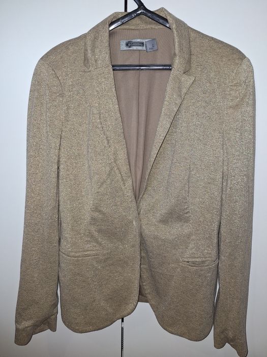 Blazer  Dourado  Stradivarius