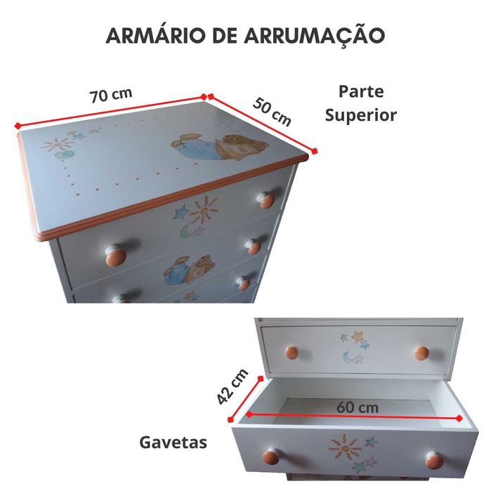 Cama e Roupeiro de Criança