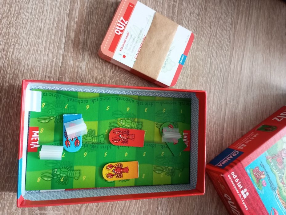 Gra planszowa Quiz Gdzie raki zimują