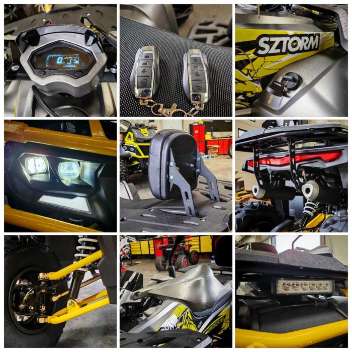quad SZTORM OVERLAND 125 / bestseller / Raty / gratis / ProMotor