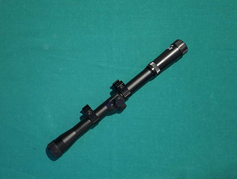 Mira telescópica ZOS, para arma de ar comprimido