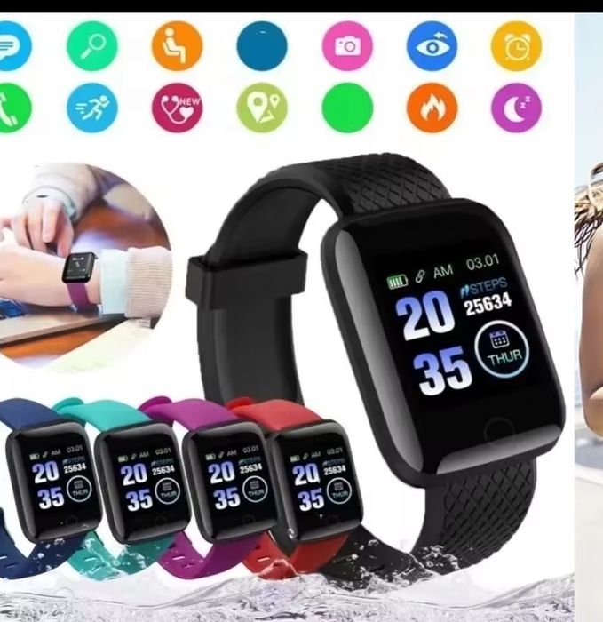 Smartwatch Simples várias cores