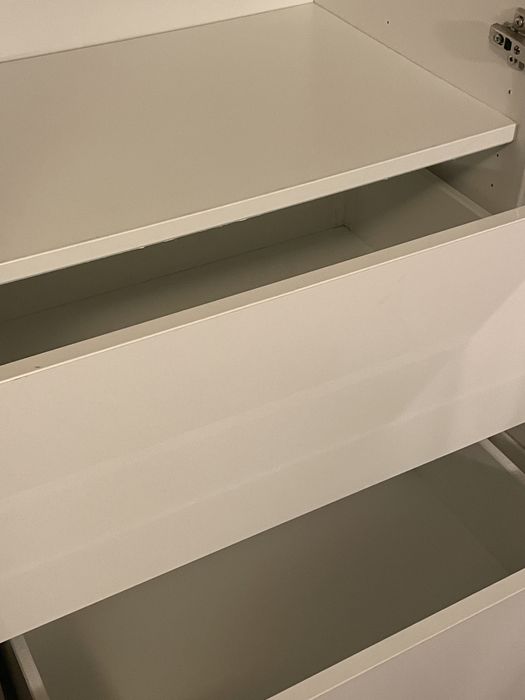 IKEA BESTA movel sala com duas gavetas