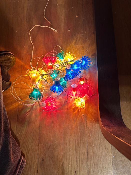 Lampki choinkowe PRL