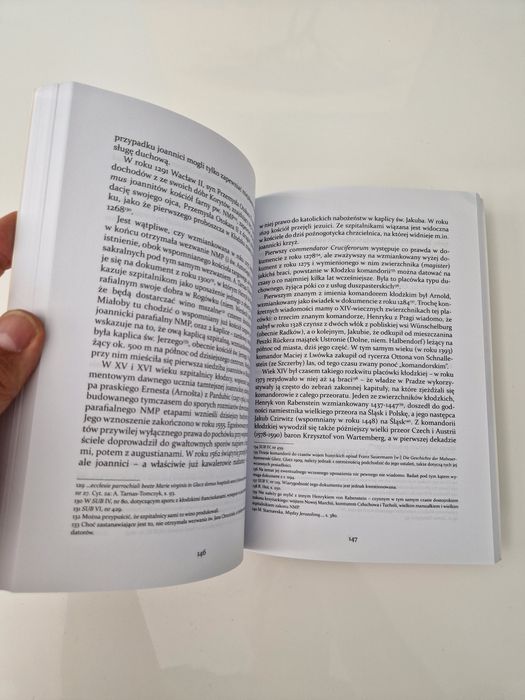 Przeoraty baliwaty komandorie Zakon św. Jana ... Tadeusz W.  Lange