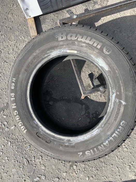 Шини 195/65 R14 пара Barum 7,8мм літо