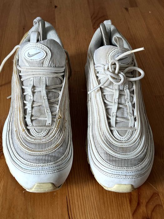 Oryginalne buty Nike Air Max 97 Triple White r. 44 (28 cm)