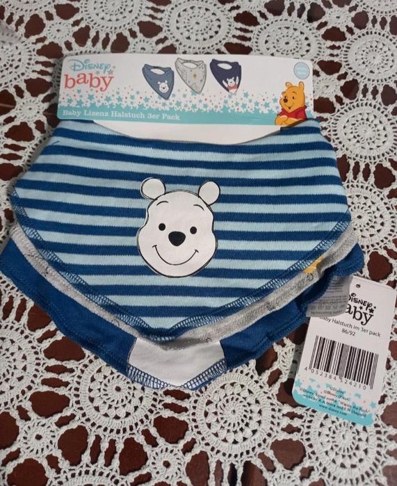 Apaszki (śliniaczki) Kubuś Puchatek Disney 3szt