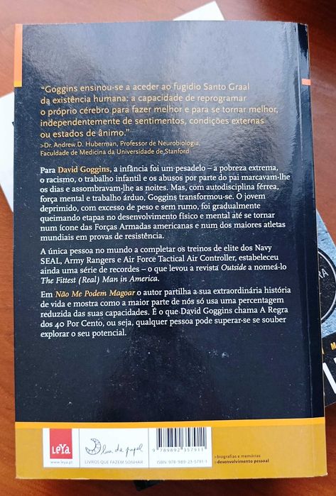Não Me Podem Magoar - David Goggins - portes incluídos
