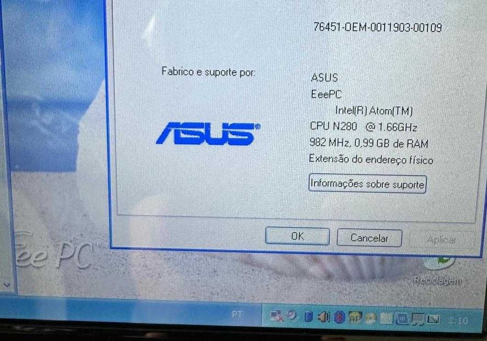 ASUS Eee PC 1008HA – Netbook Leve e Prático!