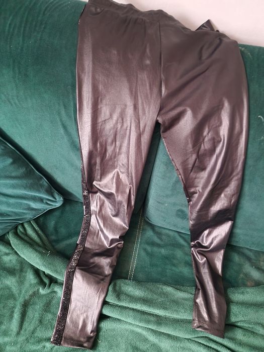 Legginsy lateksowe L