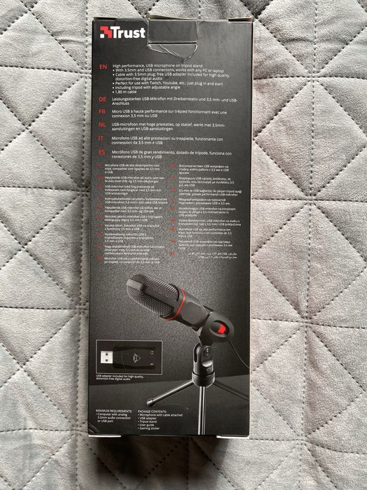 mikrofon gamimgowy Trust USB/Jack