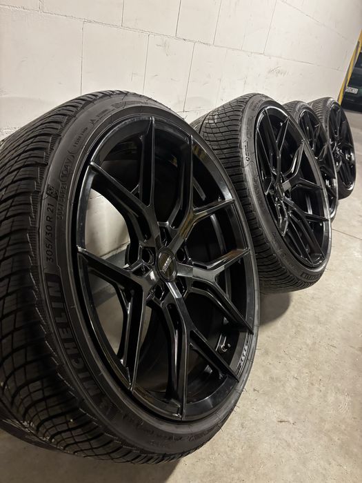 koła zimowe Porsche 911  homologacja VOSSEN  20 21 ca v8li opony zimowe michelin pilot alpin 5  245/35r20 305/30r21