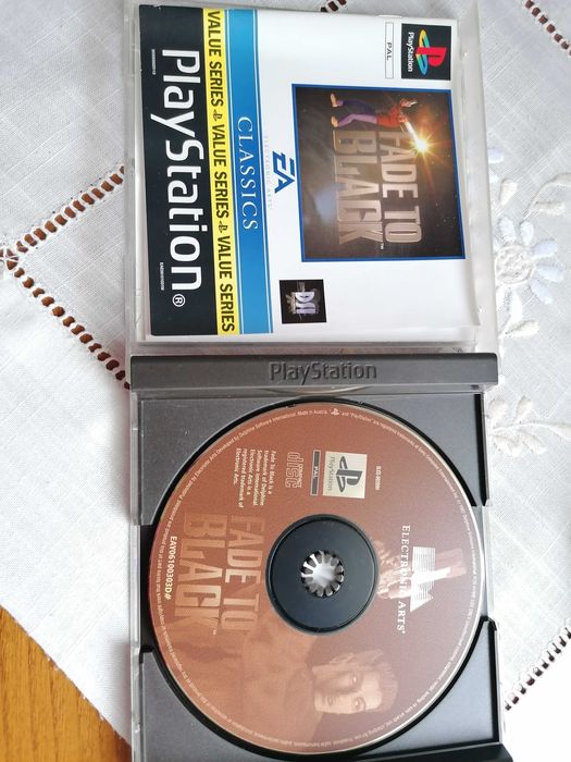Jogo playstation 1 Fade to black