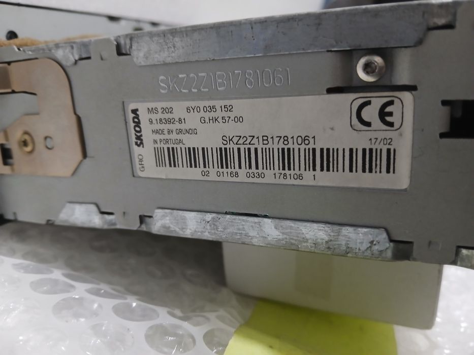 Автомагнітола Skoda Auto MS202