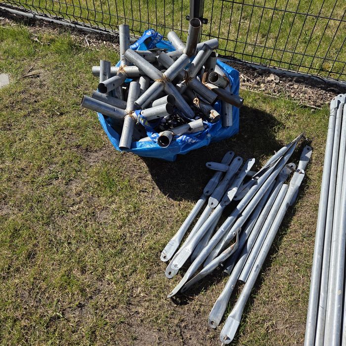 Namiot 5x8 mb- stelaż kompletny