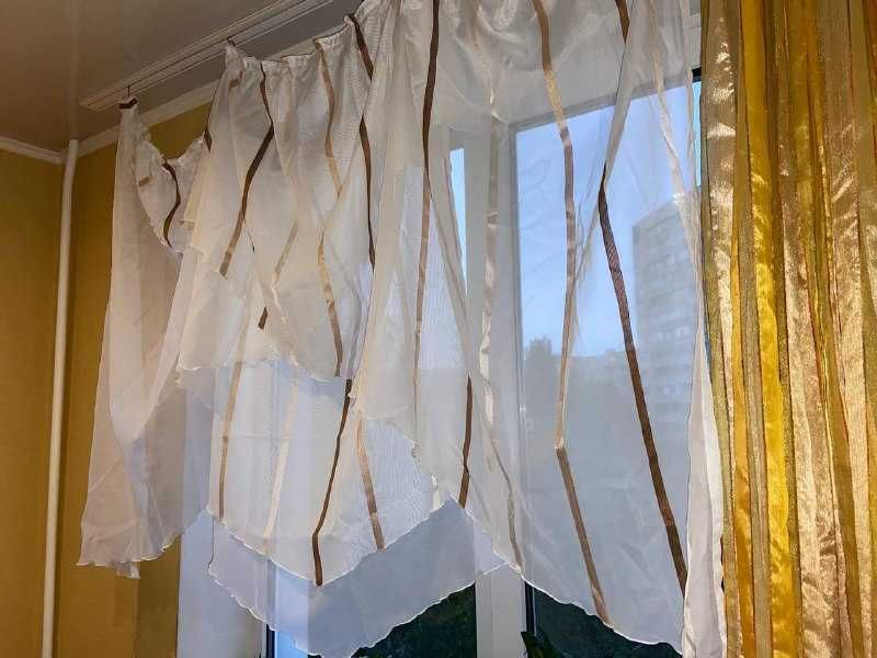 Гардина на кухню 200 на 125