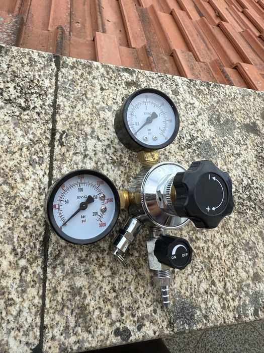 Manómetro Co2 novo