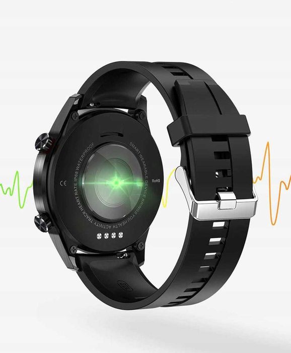 SMARTWATCH zegarek Bluetooth wielofunkcyjny sportowy WODODPORNY sms