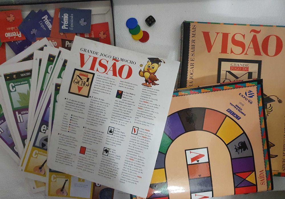 O GRANDE JOGO DO MOCHO, da revista "VISÃO", vintage, completo