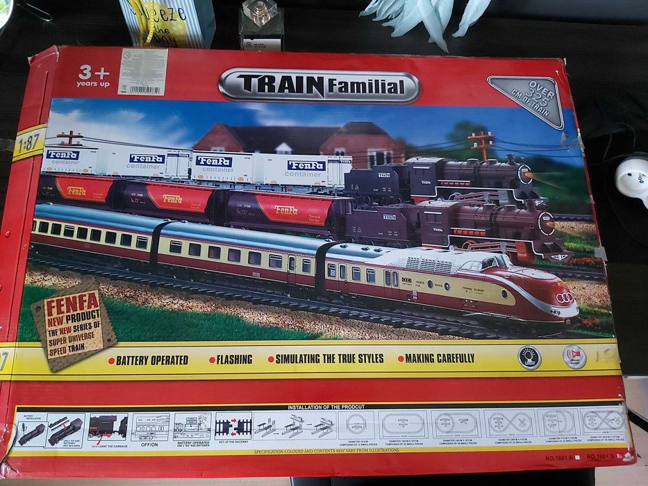 Kolejka elektryczna 323 cm