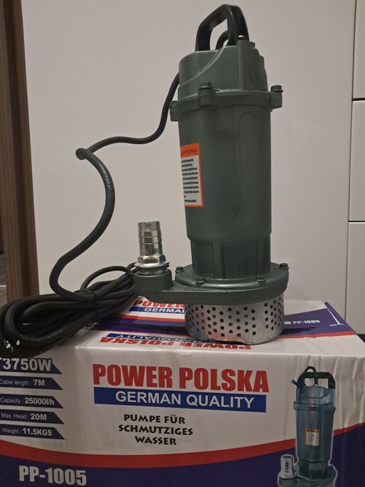 Pompa do brudnej wody 3750W