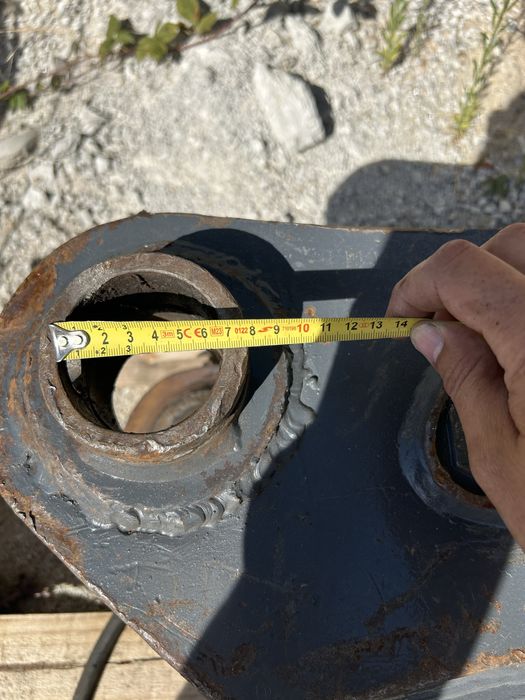 Engate rapido hidraulico giratoria