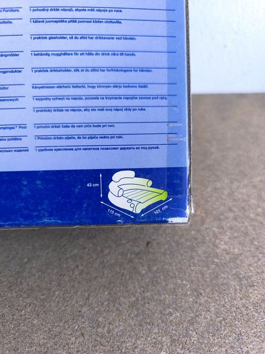 Sofá Insuflável Campingaz - Novo!