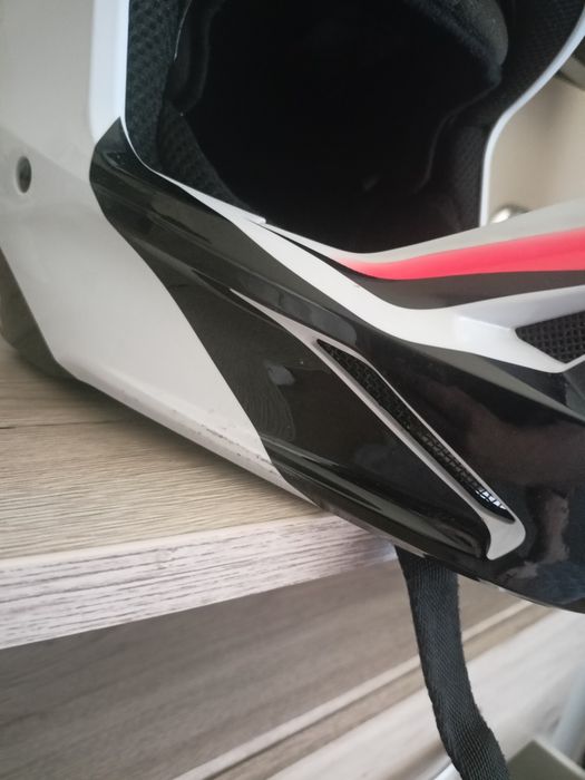 Kask Fox v1 Biały rozmiar L