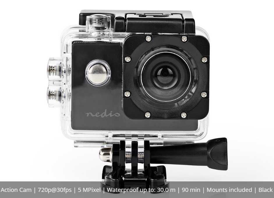 (NOVO) ACTION CAM Nedis + ofertas