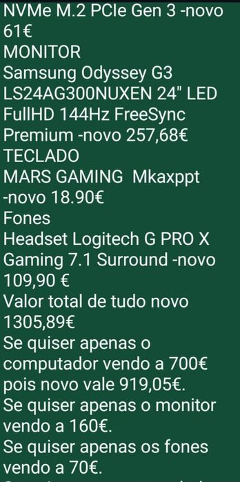 computador gaming