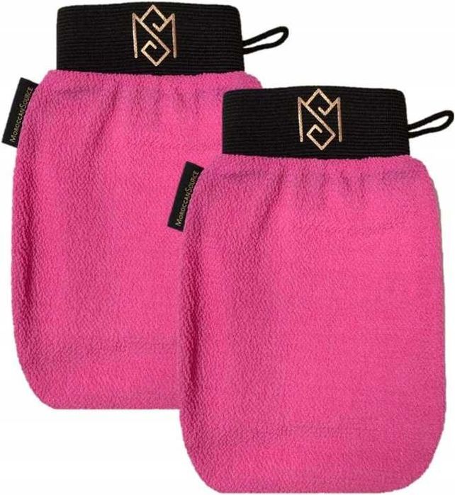 Rękawice złuszczające naskórek do peelingu ciała włókno wiskozowe 2szt