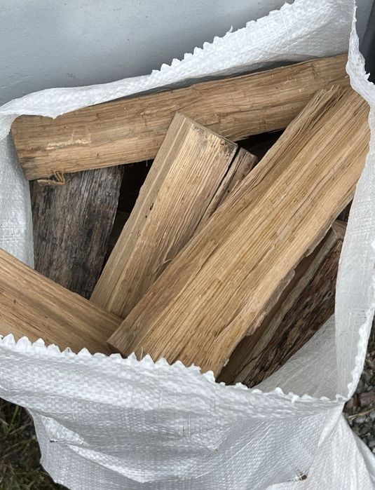 Дрова Дубові у мішках ДУБ з доставкою