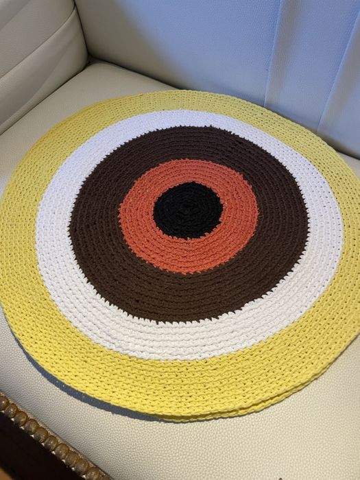 Olho turco conjunto de individuais de mesa